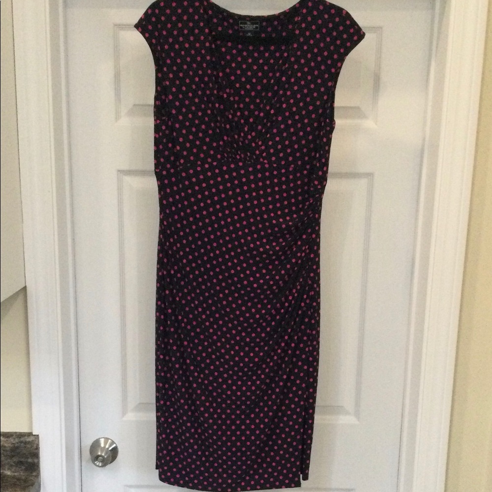 NEW American Living quality  classy polka dot dress